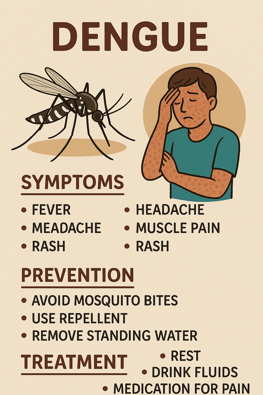 Break bone fever Dengue  fever