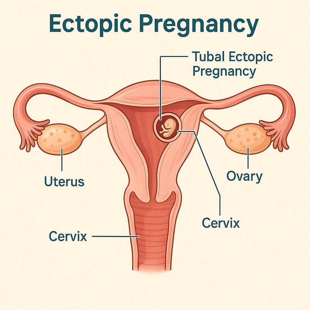 Ectopic Pregnancy: Causes, Symptoms, Diagnosis, Treatment Options  Management Guidelines (2025 Complete Guide)